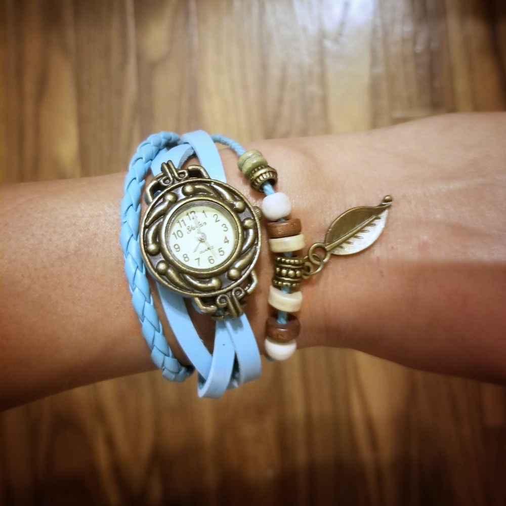 Charm bracelet watch
